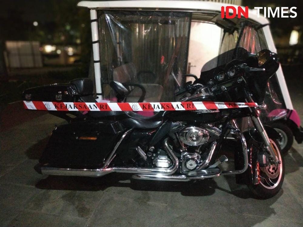 Harley milik Hendrisman Rahim (IDN Times/Axel Jo Harianja)