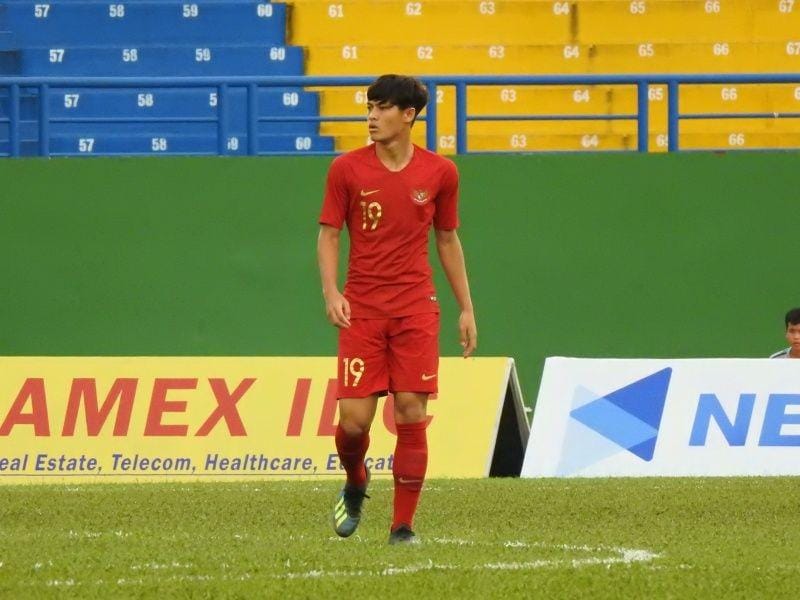 Pemain Timnas Indonesia U-19, Alfeandra Dewangga. www.pssi.org