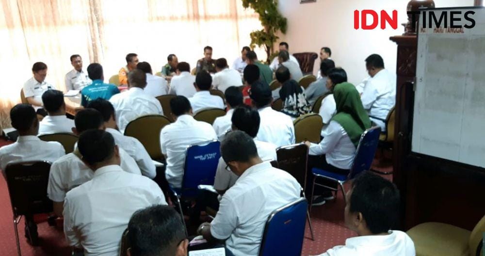 Rakor Kesiapsiagaan bencana (Dok. BPBP PPU)