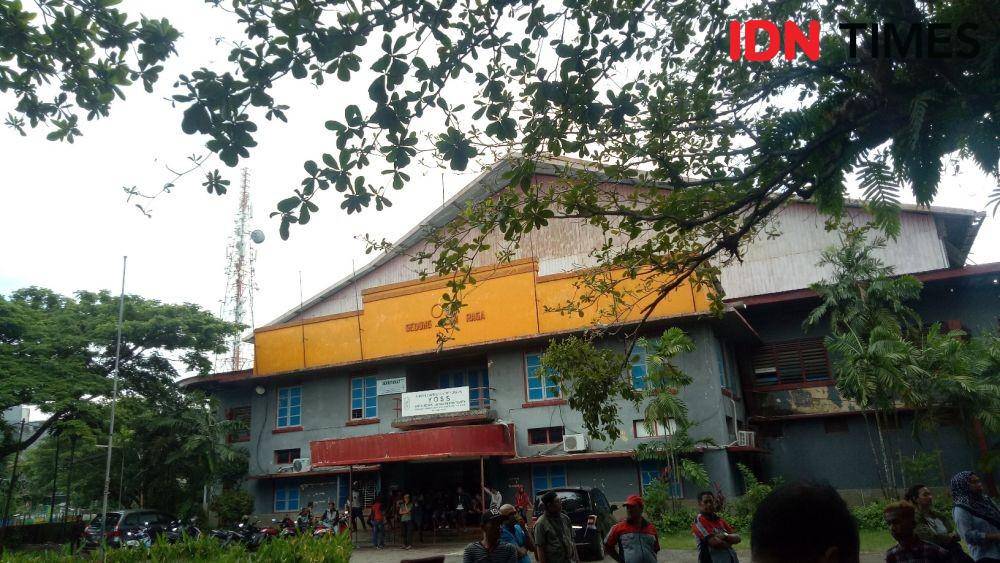 Salah satu sarana olahraga di GOR Mattoanging. IDN Times/Asrhawi Muin