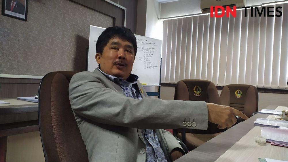 Ketua Komisi E DPRD Sulsel Rusdin Tabi. IDN Times/Aan Pranata