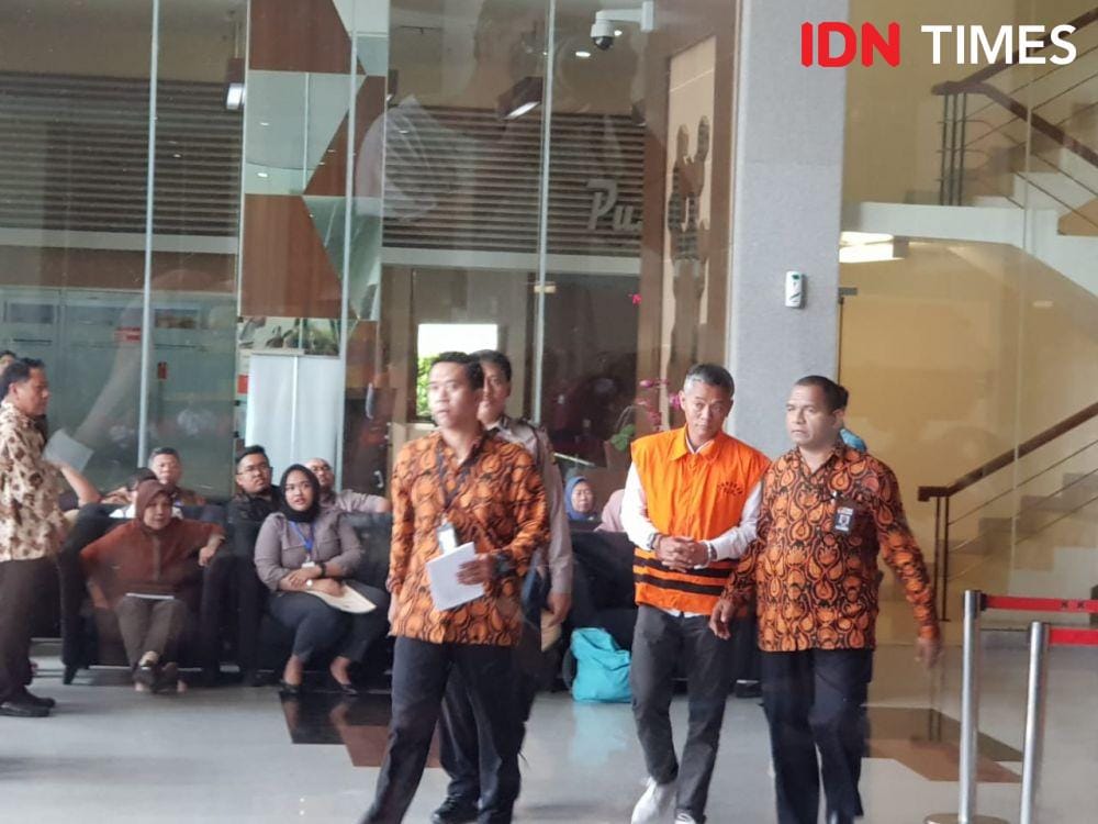 Eks Komisioner KPU, Wahyu Setiawan (IDN Times/Santi Dewi)