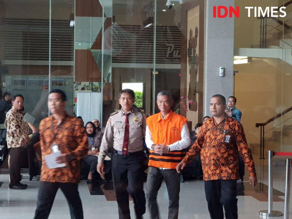 Eks Komisioner KPU, Wahyu Setiawan (IDN Times/Santi Dewi)