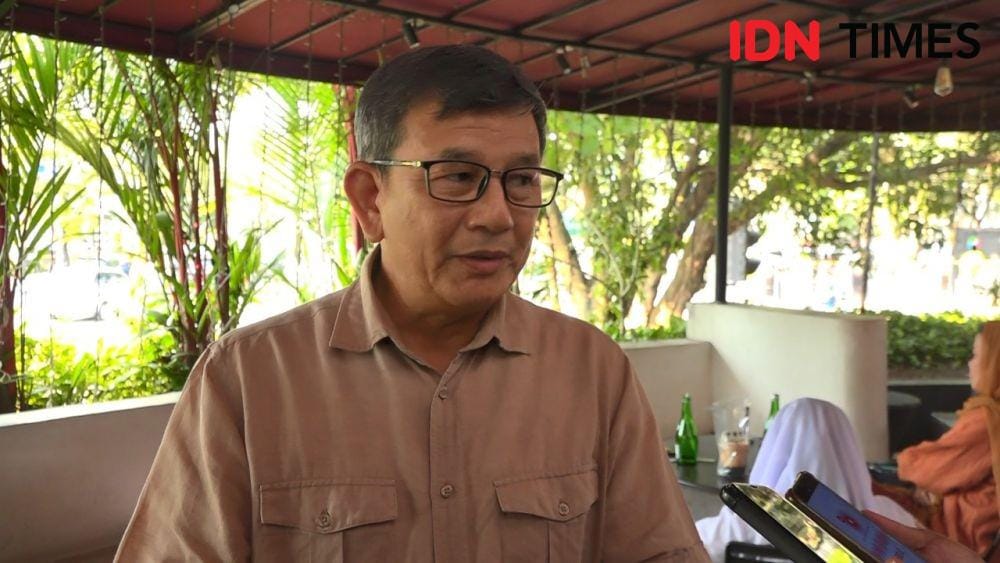 Paman Bobby Nasution, Doli Sinomba Siregar berniatan maju dalam Pilkada Tapsel (IDN Times/Prayugo Utomo)
