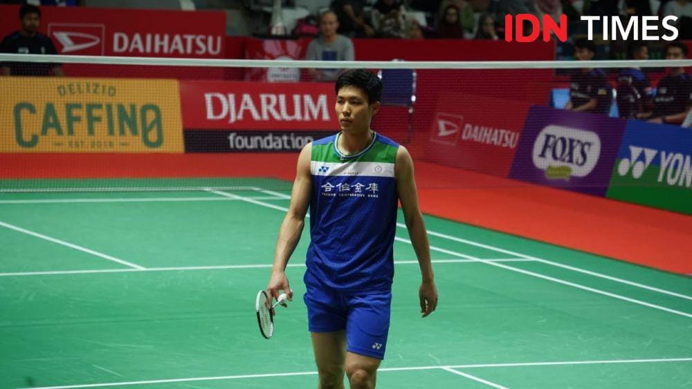 Chou Tien Chen gugur di babak pertama Indonesia Masters 2020 (IDN Times/Kevin Handoko)