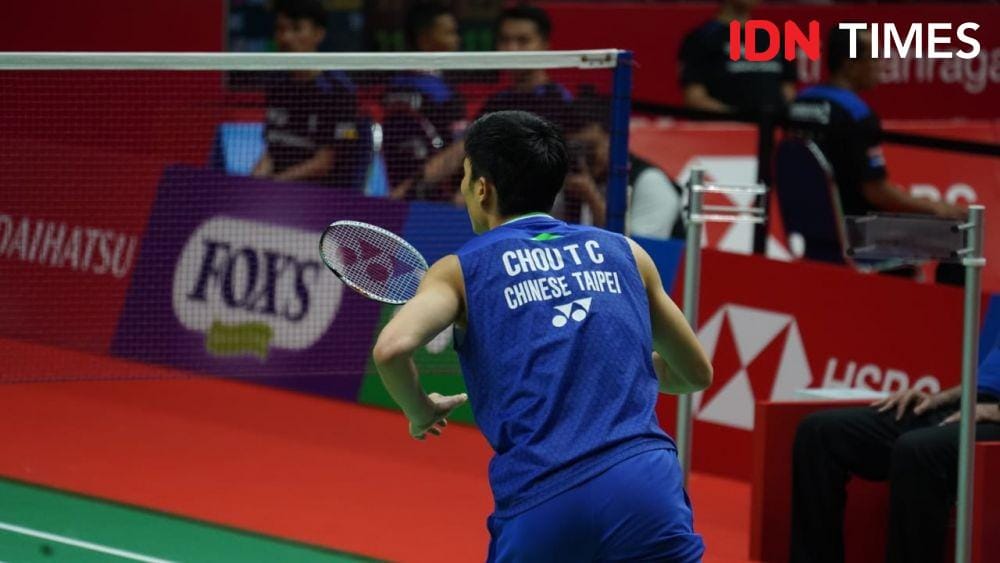 Chou Tien Chen gugur di babak pertama Indonesia Masters 2020 (IDN Times/Kevin Handoko)
