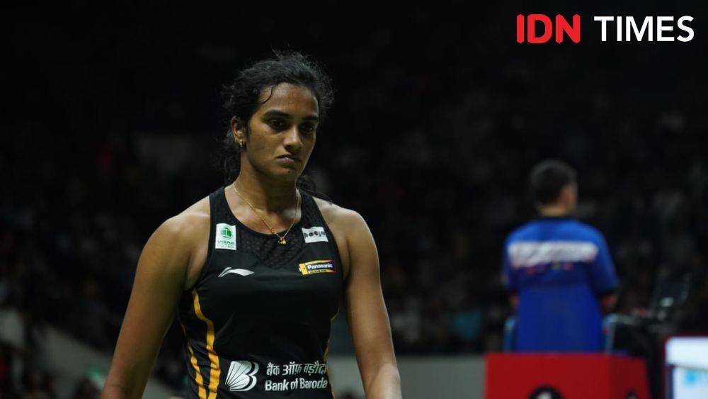 Pusarla V. Sindhu saat berlaga di Indonesia Masters 2020 (IDN Times/Kevin Handoko)