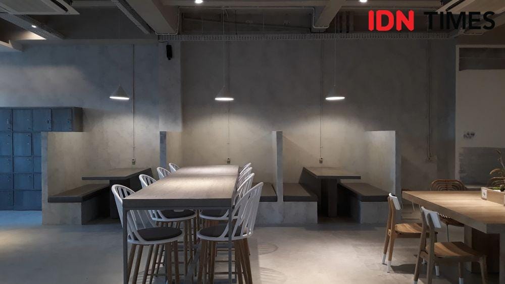 Co working space lantai 2 Milieu di Surabaya. 16 Januari 2020. IDN Times/Fajar Laksmita