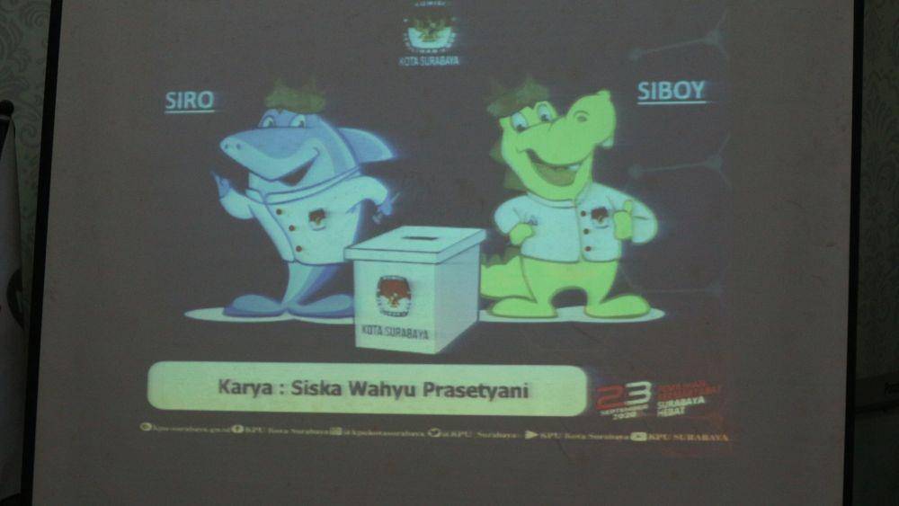 Maskot Pilwali 2020 Surabaya/IDN Times. Tarida Alif