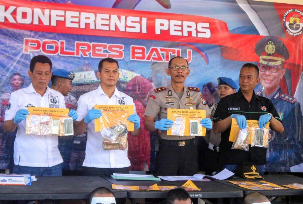 Modus ranjau digunakan untuk pengedaran narkoba di kota Batu. IDN Times/ Alfi Ramadana