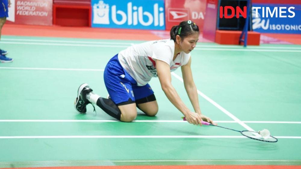 Greysia Polii di Indonesia Masters 2020 (IDN Times/Kevin Handoko)