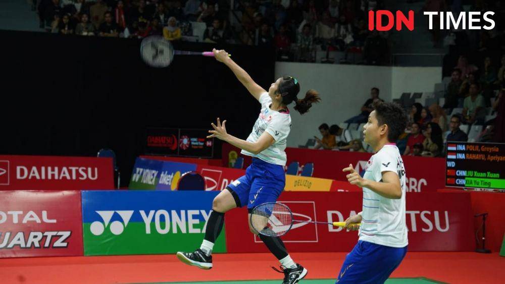 Greysia Polii/Apriyani Rahayu di Indonesia Masters 2020 (IDN Times/Kevin Handoko0