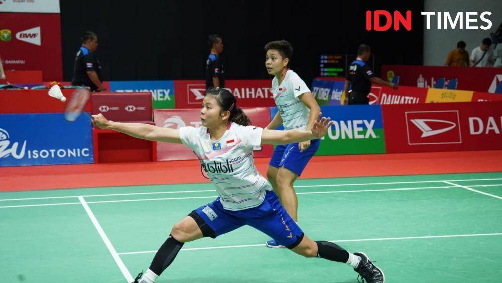 Greysia Polii/Apriyani Rahayu di Indonesia Masters 2020 (IDN Times/Kevin Handoko0
