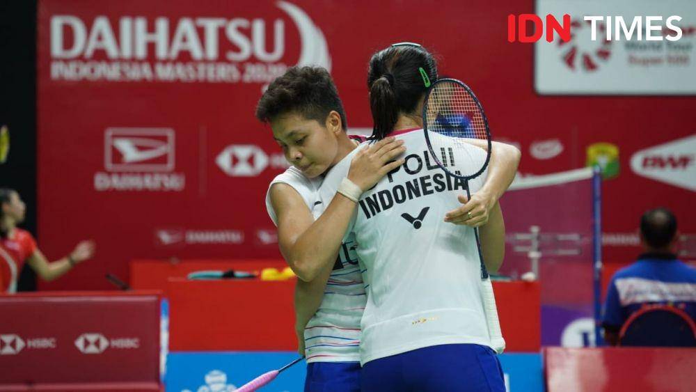 Greysia Polii/Apriyani Rahayu di Indonesia Masters 2020 (IDN Times/Kevin Handoko0
