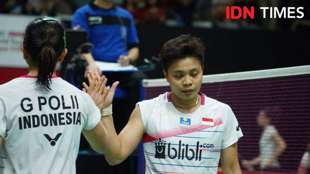 Greysia Polii/Apriyani Rahayu di Indonesia Masters 2020 (IDN Times/Kevin Handoko0