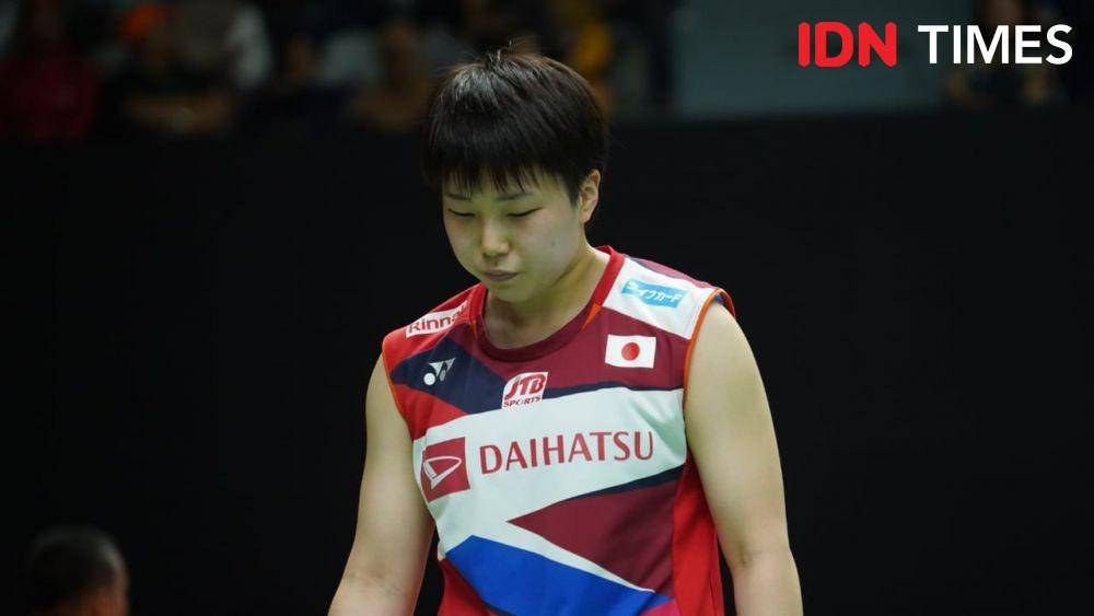 Tunggal putri Jepang, Akane Yamaguchi di Indonesia Masters 2020 (IDN Times/Kevin Handoko)