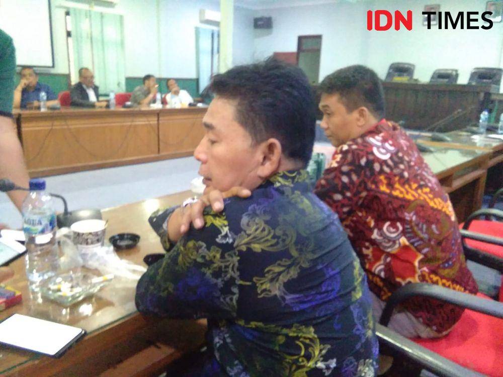 Wakil Ketua DPRD Siantar, Mangatas Silalahi (IDN Times/Gideon Aritonang)