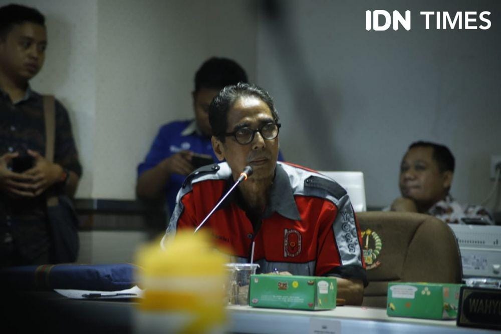 Ketua Yayasan Olahraga Sulawesi Selatan (YOSS) Andi Karim Beso. IDN Times/Aan Pranata