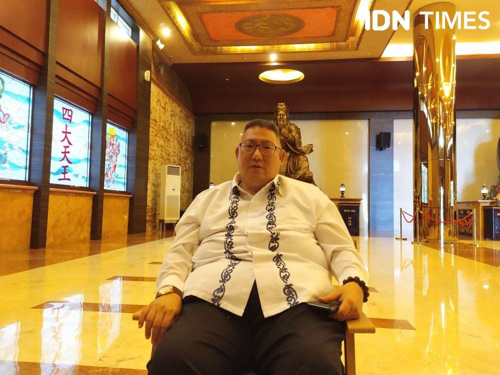 Pandita Hendri Suwito dari Buddist Center Samarinda (IDN Times/Yuda Almerio)