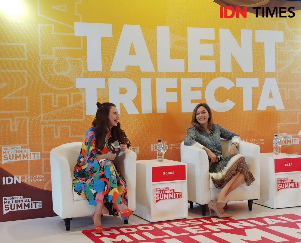 Rossa di panggung talent Trifecta, IMS 2020, 17 Januari 2020, IDN Times/Erfah Nanda