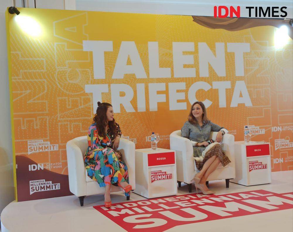 Rossa di panggung Talent Trifecta IMS 2020, 17 Januari 2020, IDN Times/Erfah Nanda