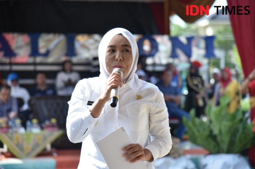 Wakil Wali Kota (Wawako) Palembang Fitrianti Agustinda (IDN Times/Feny Maulia Agustin)