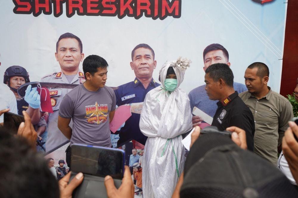 MS saat diamankan di Mako Polres Gowa. IDN Times / Humas Polres Gowa