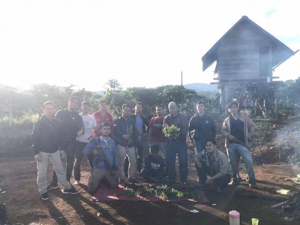 Polres Pagaralam ungkap ladang ganja seluas tiga hektare (IDN Times/Polres Pagaralam)