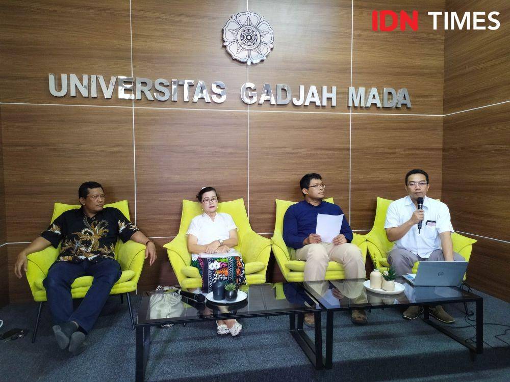 Para pakar dari UGM saat memberikan pemaparan mengenai penanganan antraks. IDN Times/Siti Umaiyah
