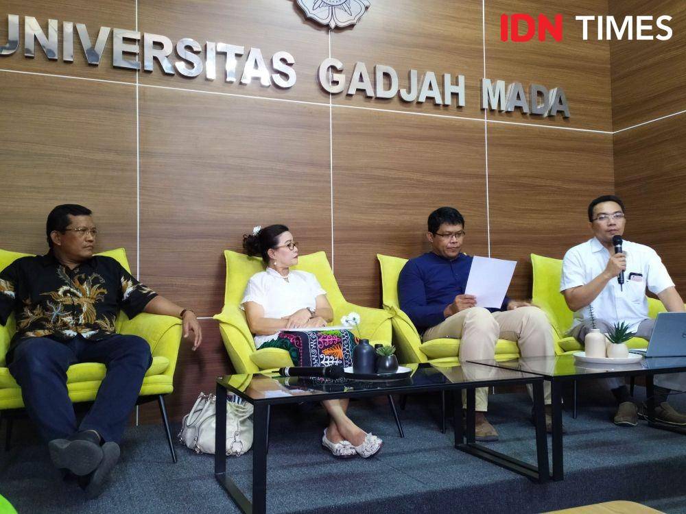 Para pakar dari UGM saat memberikan pemaparan mengenai penanganan antraks. IDN Times/Siti Umaiyah