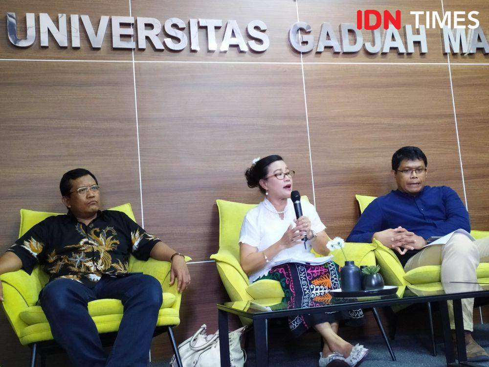 Para pakar dari UGM saat memberikan pemaparan mengenai penanganan antraks. IDN Times/Siti Umaiyah