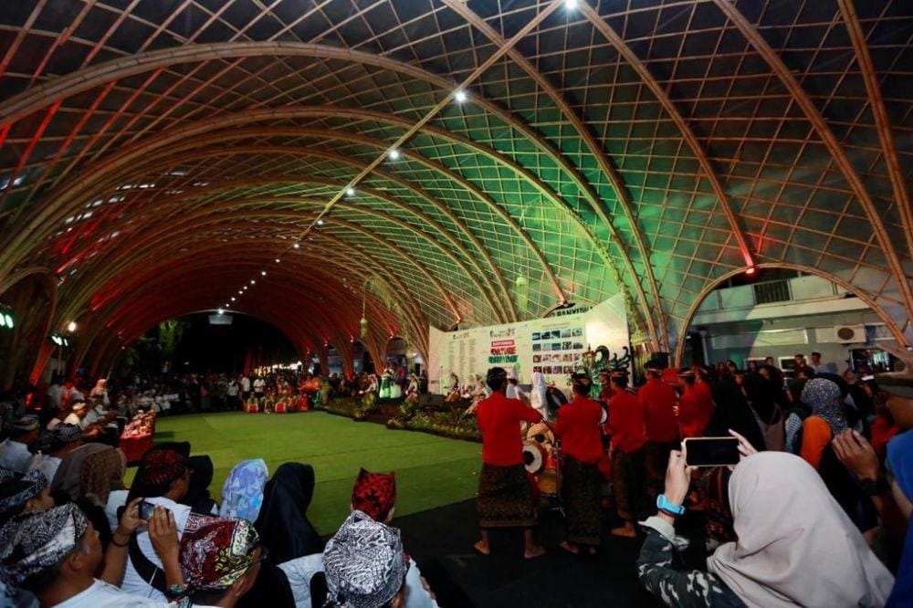 Panggung lorong bambu yang digunakan untuk pagelaran Banyuwangi Culture Every Day. IDN Times/Istimewa