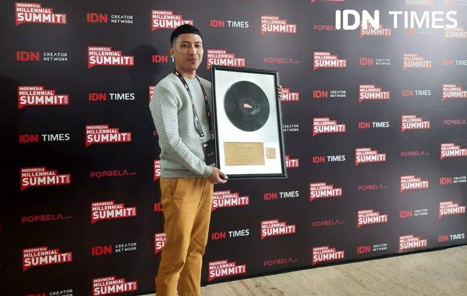 Aby Respati di Acara Indonesia Millennial Summit. Sabtu, 18 Januari 2020. IDN Times/Klara Livia