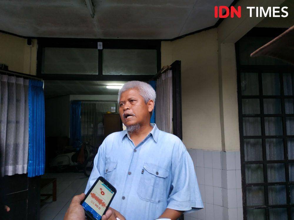 Mahasiswa penyandang disabilitas netra Wyata Guna kembali ke asrama setelah lima hari tidur ditrotoar. (IDN Times/Bagus F)