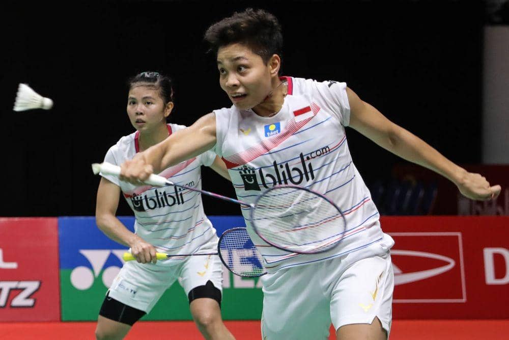 Pasangan Greysia Polii/Apriyani Rahayu lolos ke final Indonesia Masters 2020 (IDN Times/PBSI)