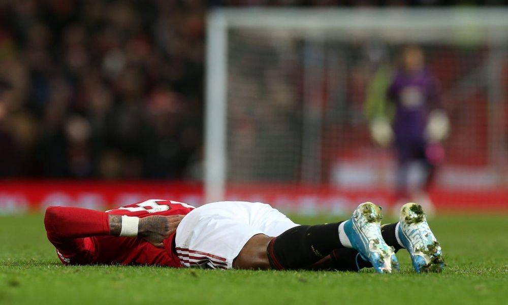 Marcus Rashford alami cedera punggung dan harus absen selama 2-3 bulan. Twitter/@MarcusRashford