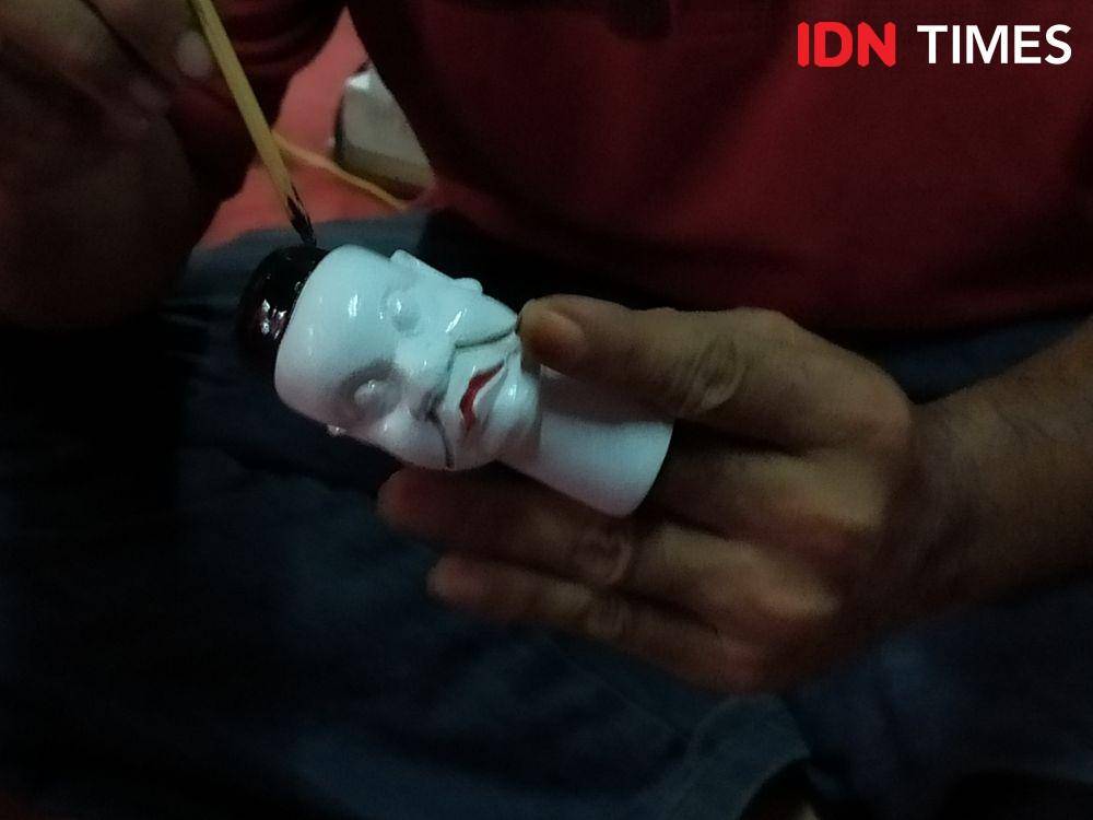 Wayang Potehi yang dipamerkan di Semawis Semarang. IDN Times/Fariz Ferdianto