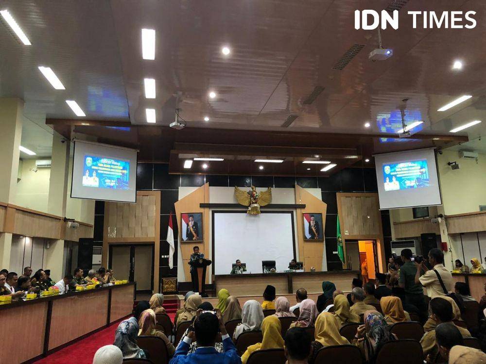 Pelantikan Komisioner KPAD Sumsel (IDN Times/Rangga Erfizal)