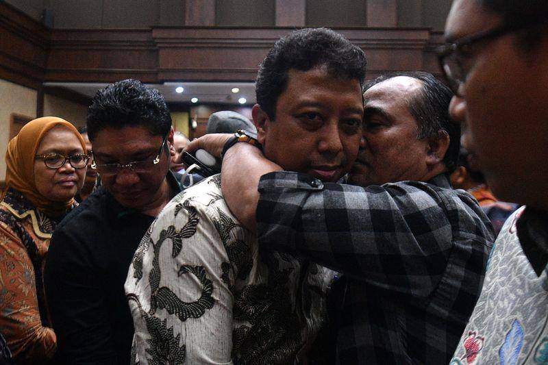 (Eks Ketua Umum PPP Mochammad Romahurmuziy) ANTARA FOTO/Sigid Kurniawan