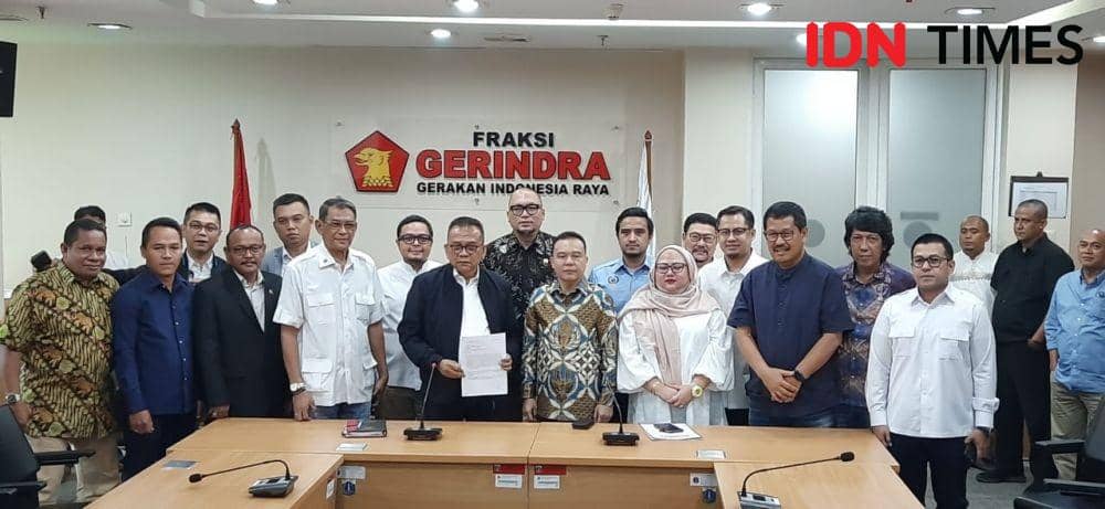 Fraksi Gerindra DPRD DKI Jakarta (IDN Times/Gregorius Aryodamar P)