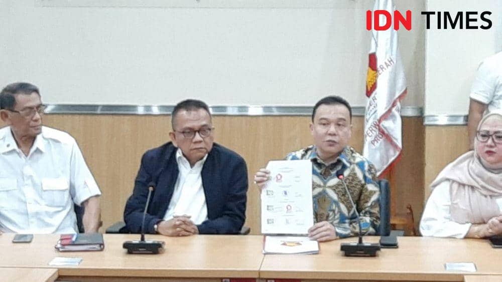 M Taufik, Sufmi Dasco, Rani Maulani, Fraksi Gerindra (IDN Times/Gregorius Aryodamar P)