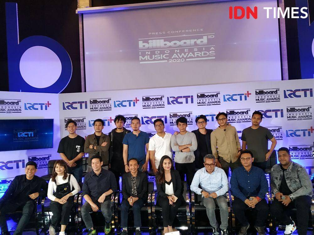Pembicara press conference Billboard Indonesia Music Awards 2020 di Jakarta. 20 Januari 2020. IDN Times/Nadia Umara
