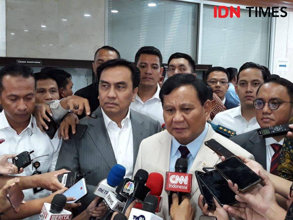 Menteri Pertahanan Prabowo Subianto (IDN Times/Fitang Budhi Adhitia)