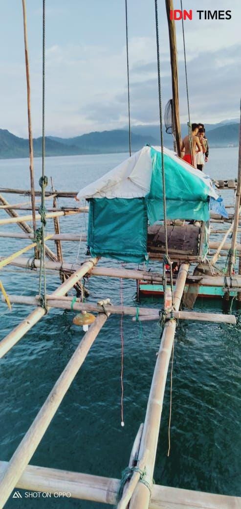 Tempat nelayan menjaring ikan yang tersambar petir (IDN Times/Hendra Simanjuntak)