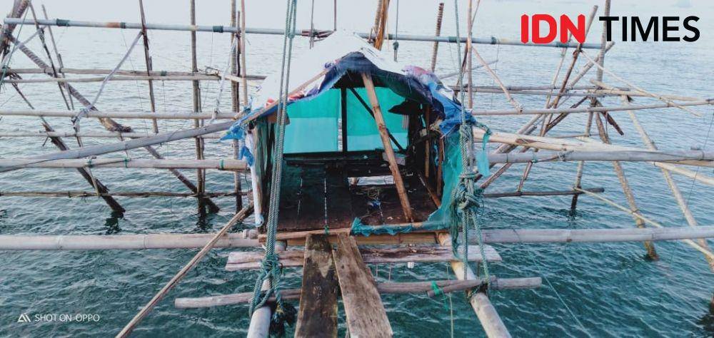 Tempat nelayan menjaring ikan yang tersambar petir (IDN Times/Hendra Simanjuntak)