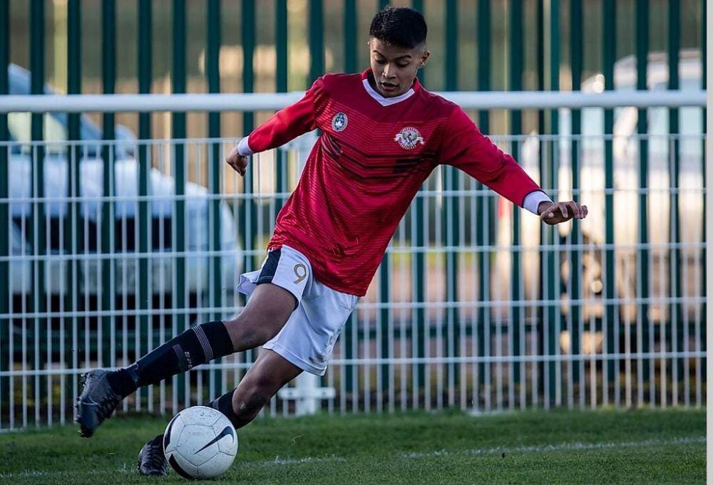 Pemain Garuda Select, Arsa Ahmad. (Dok. Mola TV)