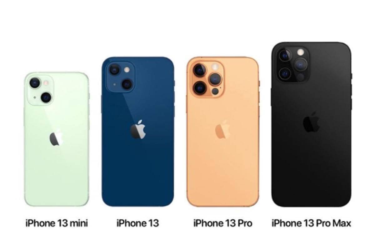 Ilustrasi wujud iPhone 13.