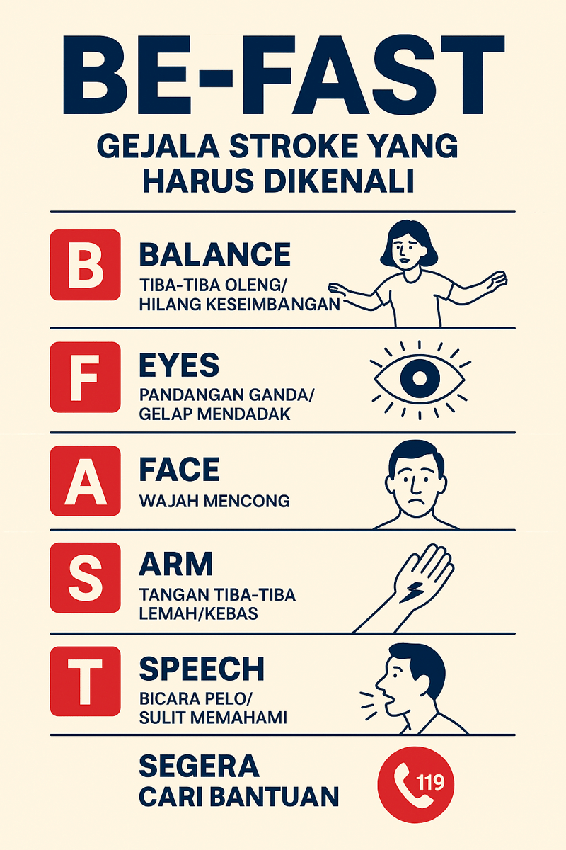 FAQ Stroke “Ringan” (TIA): Cepat Kenali, Cepat Bertindak