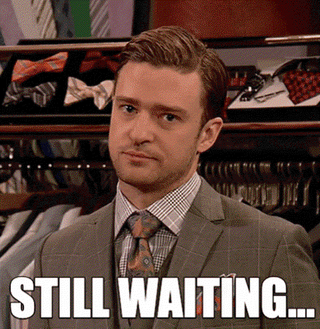 Justin Timberlake Waiting GIF by MOODMAN.gif