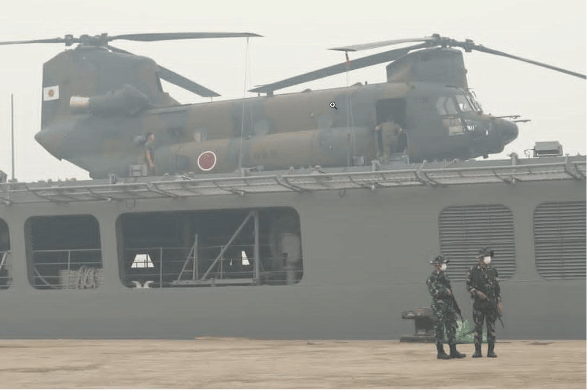 Jarak Pandang Rendah, Heli Chinook Jepang Belum Ikut Padamkan Karhutla